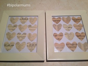 Recycled sheet music